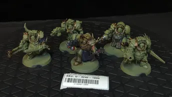 Warhammer Death Guard Blightlord Terminators x5