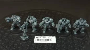 Warhammer 40k Space Marines Terminator Squad x5