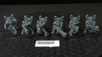 Warhammer 40k Noise Marines x6
