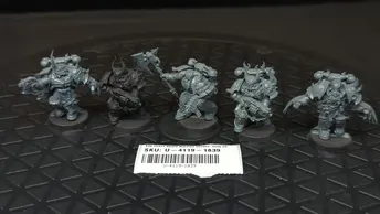 Warhammer 40k Chaos Space Marines Chosen  (old) x5