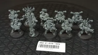 Warhammer 40k Chaos Space Marines Legionairies (old) x10