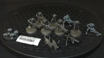 Warhammer 40k Necrons Warriors x9
