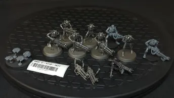 Warhammer 40k Necrons Warriors x9
