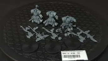 Warhammer 40k Adeptus Custodes Allarus Custodian x3