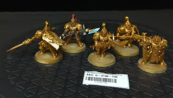 Warhammer 40k Adeptus Custodes Custodian Guard x5