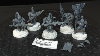 Warhammer 40k Adeptus Custodes Custodian Guard x5