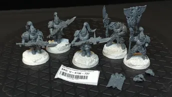 Warhammer 40k Adeptus Custodes Custodian Guard x5