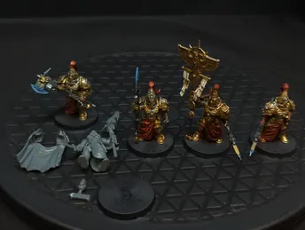 Warhammer 40k Adeptus Custodes Custodian Wardens x5