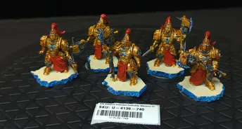 Warhammer 40k Adeptus Custodes Custodian Wardens x5