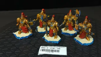 Warhammer 40k Adeptus Custodes Custodian Wardens x5