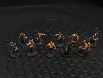Warhammer 40k Chaos Space Marines Chaos Cultists x10