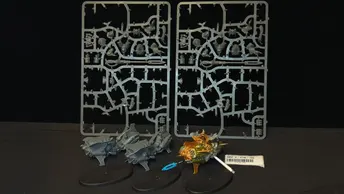 Warhammer 40k Adeptus Custodes Vertus Praetors x3