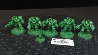 Warhammer 40k Space Marines Terminator Squad x5