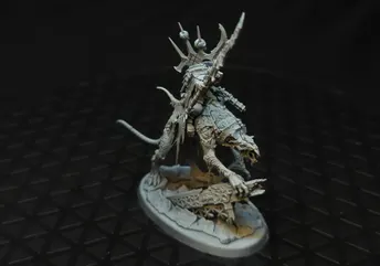 Age of Sigmar Skaven Clawlord on Gnaw-Beast x1