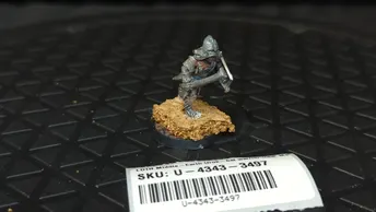 Lord of the Rings Middle-Earth Uruk-hai warrior (OOP Metal) x1