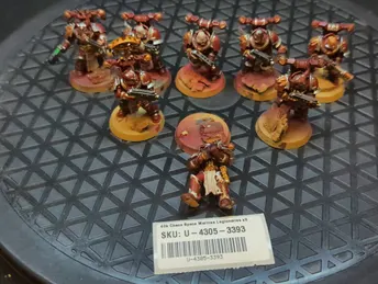 Warhammer 40k Chaos Space Marines Legionaries x8