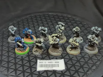 Warhammer 40k Tactical Marines (oop metal) x11