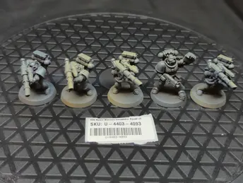 Warhammer 40k Space Marines Devastator Squad x5