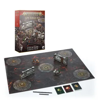 Age of Sigmar Fire & Jade Gaming Pack (FRA)