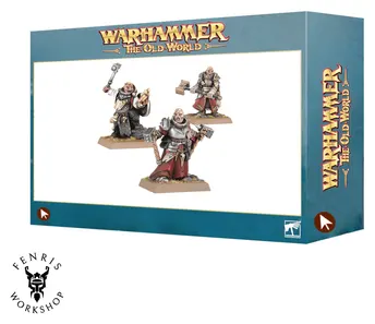 The Old World Empire of Man Warrior Priests of Sigmar (x3)