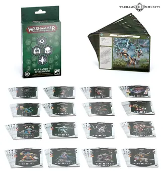 Warhammer Underworlds Warbands of Spitewood Cards (FRANÇAIS)