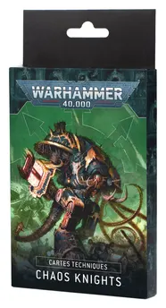 Datasheet Cards Chaos Knights (FRANÇAIS)