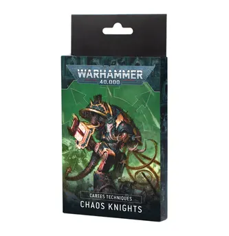 Datasheet Cards Chaos Knights (FRANÇAIS)