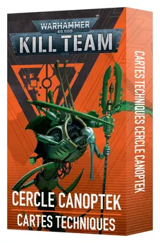 Kill Team Necrons Canoptek Circle Datacards (FRANÇAIS)