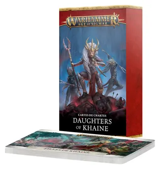 Warscroll Cards Daughters of Khaine (FRANÇAIS)