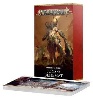 Warscroll Cards Sons of Behemat