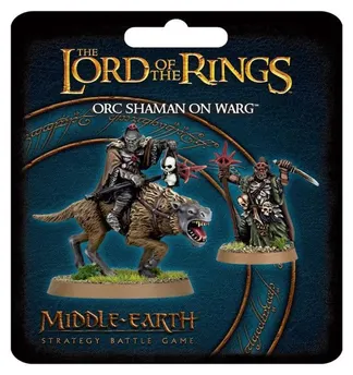 Middle-earth Orc Shaman on Warg