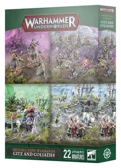 Warhammer Underworlds Gitz and Goliaths Warbands