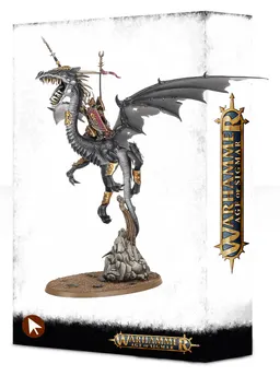 Games Workshop Sorceress On Black Dragon / Dreadlord On Black Dragon