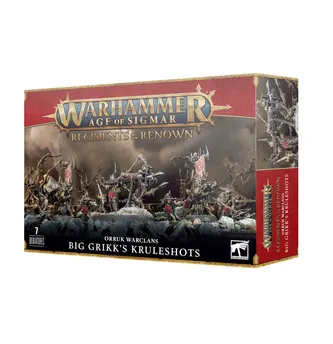Regiments of Renown: Orruk Warclans Big Grikk's Kruleshots