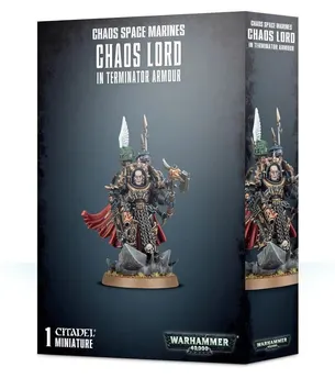 Chaos Space Marines Terminator Lord / Sorcerer Lord / in terminator armour