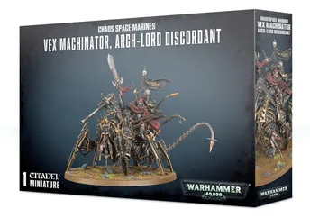 Chaos Space Marines Vex Machinator, Arch-Lord Discordant
