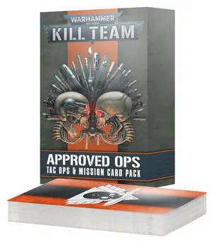 Warhammer 40,000 Kill Team Approved Ops: Tac Ops & Mission Card Pack (FRA) (Édition Précédente)