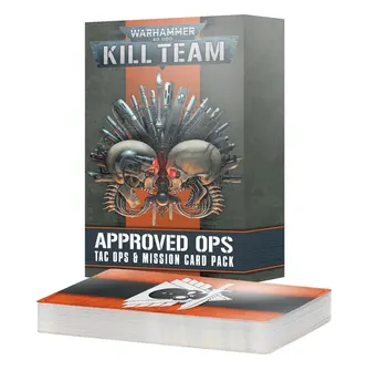 Warhammer 40,000 Kill Team Approved Ops: Tac Ops & Mission Card Pack (FRA) (Édition Précédente)
