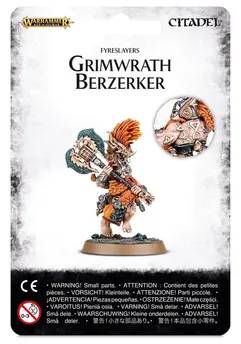 Fyreslayers Grimwrath Berzerker