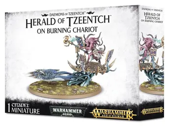 Herald of Tzeentch on Burning Chariot / Fateskimmer / Exalter Flamer + Changecaster