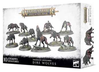 Soulblight Gravelords Dire Wolves
