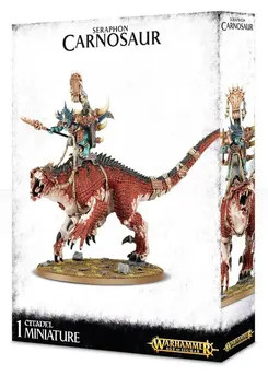 Seraphon Saurus Scar-Veteran / Oldblood on Carnosaur