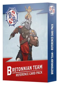 Warhammer Blood Bowl Fantasy Football – Bretonnian Team Reference Card Pack