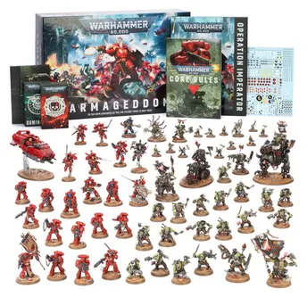 Warhammer 40K Armageddon 40-01 English Launch Box