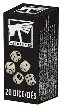 Citadel Dice for Warhammer (65-36) Pack of 6