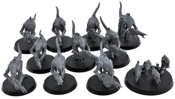 TYRANIDS 10 Termagants + Ripper Swarm #1 Warhammer 40K 5836