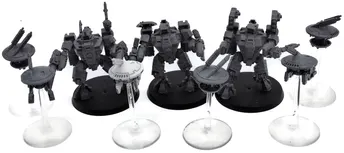 TAU EMPIRE 3 Crisis Battlesuits #1 Warhammer 40K 5904