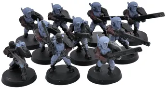 TAU EMPIRE 10 Fire Warriors #2 INCOMPLETE Warhammer 40K 6000