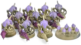 TYRANIDS 10 Termagants + Ripper Swarm #2 Warhammer 40K 6147