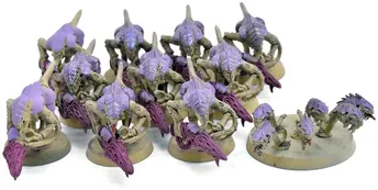 TYRANIDS 10 Termagants + Ripper Swarm #4 Warhammer 40K 6154